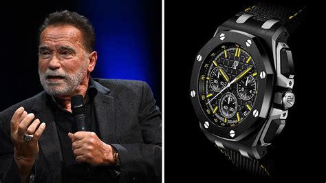 schwarzenegger watch auction austria